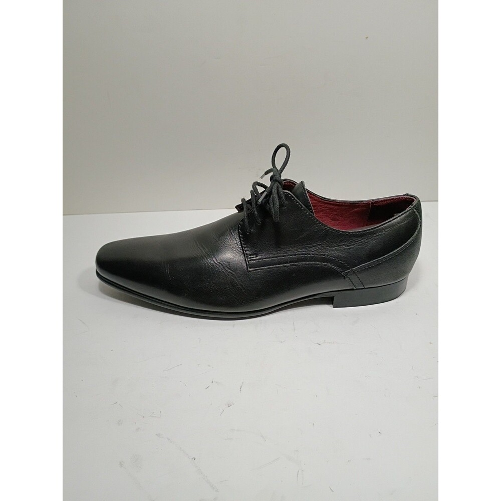Regal by Mirage Uniontown men's black leather oxfort shoe size 4o  US 7-7.5